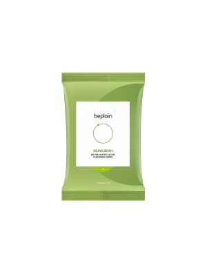 beplain - Lingettes nettoyantes pour le visage Greenful pH-Balanced - 110g*20sheets