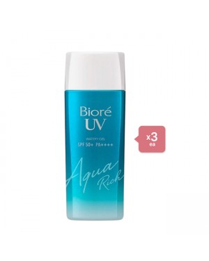 Biore - Set UV Aqua Rich Watery Gel (3ea)