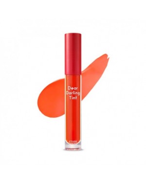 Etude House - Cher Darling, Eau, gel Encre à lèvres - OR201 Kumquat Rouge /5g