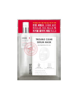 CURESYS - Trouble Clear Serum Mask - 1pièce