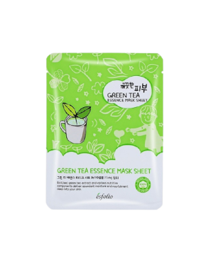 esfolio - Pure Skin Feuille de masque d'essence - 25ml*1pièce - Green Tea