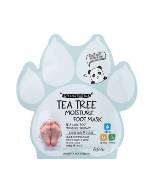 esfolio - Tea Tree Moisture Foot Mask - 10ml X 1pair