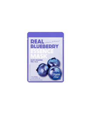 Farm Stay - Real Blueberry Essence Mask - 1pc