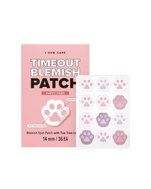 I DEW CARE - Timeout Blemish Patch Happy Paws - 14mm*36ea