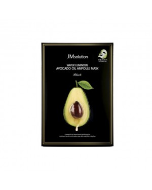 JMsolution - Water Luminous Avocado Oil Ampoule Mask Black
