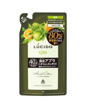 Mandom - Lucido Q10 Scalp Deo Shampoo Refill - 380ml