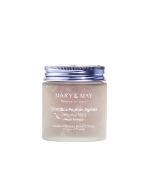 Mary&May - Masque de nuit anti-âge aux peptides de calendula - 110g