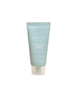 Mary&May - Cica Tea Tree Soothing Wash Off Pack - 30g