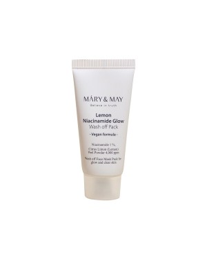 Mary&May - Lemon Niacinamide Glow Wash Off Pack - 30g