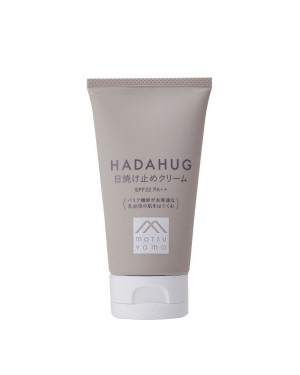 MATSUYAMA - HADAHUG Sunscreen Cream SPF22 PA++ - 70g