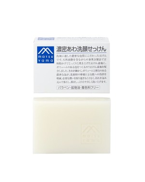 MATSUYAMA - M-mark Creamy Foam Face Soap Bar - 120g