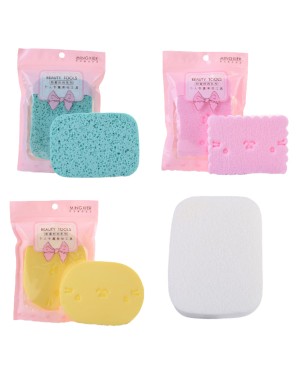 MINGXIER - Face Cleaning Sponge (Random Colour) - 1pc