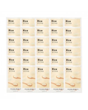 MISSHA Airy Fit Sheet Mask - Rice - 1pc  (30ea) Set