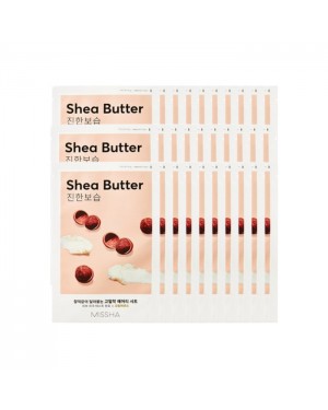MISSHA Airy Fit Sheet Mask - Shea Butter - 1pc  (30ea) Set