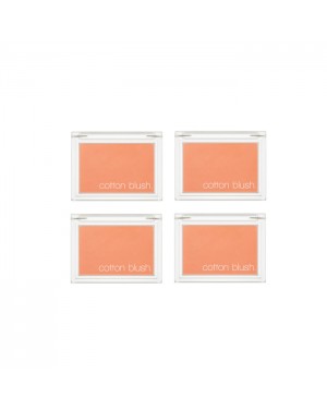 MISSHA - Cotton Blush - No.Carrot Butter Cream (4ea) Set
