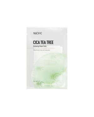 Nacific - Cica Tea Tree Relaxing Mask Pack - 30g*10pièce