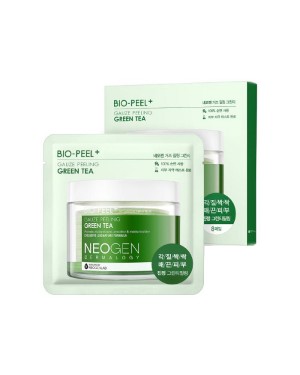 NEOGEN Dermalogy - Bio - Peel Gauze Peeling Green Tea - Green Tea - 8 Pads - 8pièces - Green