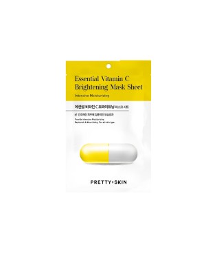 Pretty Skin - Essential Vitamin C Brightening Mask Sheet - 1pezzo