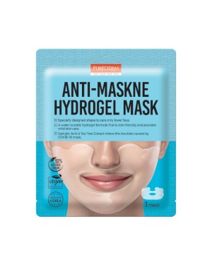 PUREDERM - Anti-Maskne Masque Hydrogel - 1pièce