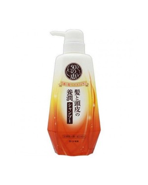 Rohto Mentholatum  - 50 Megumi Shampooing soins capillaires vieillissants - 400ml - White Orange