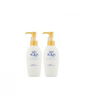 Rohto Mentholatum Skin Aqua Sunscreen Super Moisture Gel Pump (2ea) Set