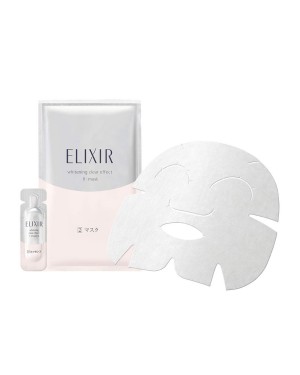 Shiseido - ELIXIR Whitening & Skin Care by Age Whitening Clear Effect II Mask - 6pezzi