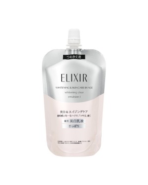 Shiseido - ELIXIR Whitening & Skin Care by Age Whitening Clear Emulsion I - 110ml