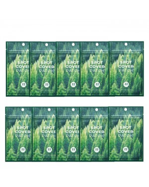 SKIN1004 Madagascar Centella Tea-Trica Spot Cover Patch - 22 patches (10ea) Set