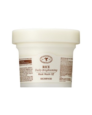 SKINFOOD - Rice Daily Brightening Masque Wash Off - 210g