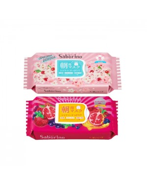 BCL - Saborino Morning Mask - Mixed Berries - 28pc (1ea) & BCL - Saborino Morning Mask - 28 pc - Sakura (1ea)