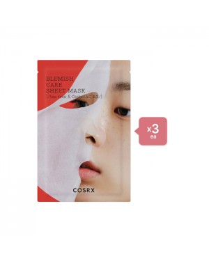 COSRX - Set Masque en feuille anti-imperfections AC Collection (3ea)