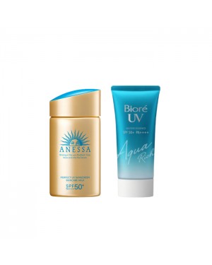 Shiseido X Kao Sunscreen Set