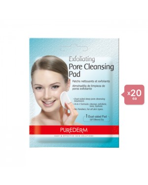 PUREDERM Exfoliating Pore Cleansing Pad - 1pc (20ea) Set