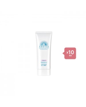 Shiseido Anessa Brightening UV Sunscreen Gel N SPF50+ PA++++ (2022 Version) - 90g (10ea) Set