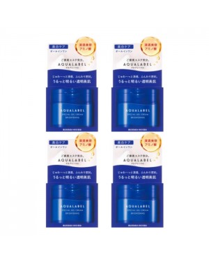 Shiseido - Aqua Label Special Gel Cream Brightening - 90g (4ea) Set