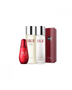 SK-II Facial Treatment Essence & Lotion + Skin Power Essence Set