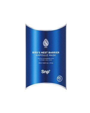 SNP - Bird’s Nest Barrier Ampoule Mask - 10pcs - 28ml x 10pezzi