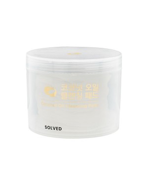 SOLVED SKINCARE - Coconut Oil Cleansing Pads - 40pièces