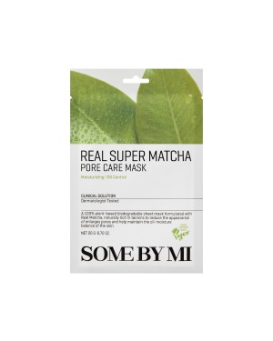 SOME BY MI - Real Super Matcha Pore Care Mask - 1pc
