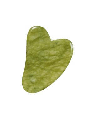 MissLady - Outil de massage Gua Sha pour planche à gratter (en forme de coeur) - 1pièce - Grass Green