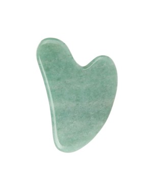 MissLady - Outil de massage Gua Sha pour planche à gratter (en forme de coeur) - 1pièce - Jade