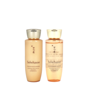 Sulwhasoo - Concentrated Ginseng Renewing EX Set - 1set(2pcs) - Water 25ml + Emulsion 25ml