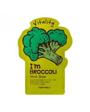 TONY MOLY - I'm Real Feuille de masque - Le brocoli - 21g