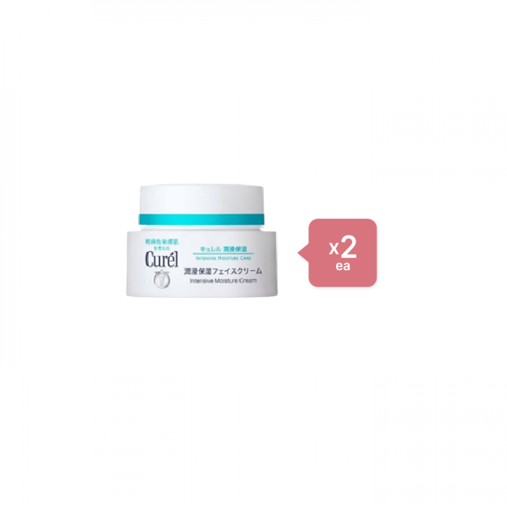 Kao Curel Intensive Moisture Care Moisture Cream - 40 g - 2pcs | Stylevana