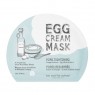toocoolforschool - Egg Cream Mask No.Pore Tightening - 1pc