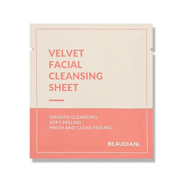 Beaudiani - Velvet Facial Cleansing Sheet - 20pcs