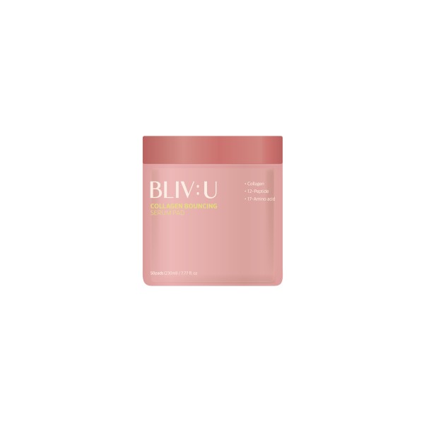 BLIV:U - Collagen Bouncing Serum Pad - 50cuscinetti/230ml