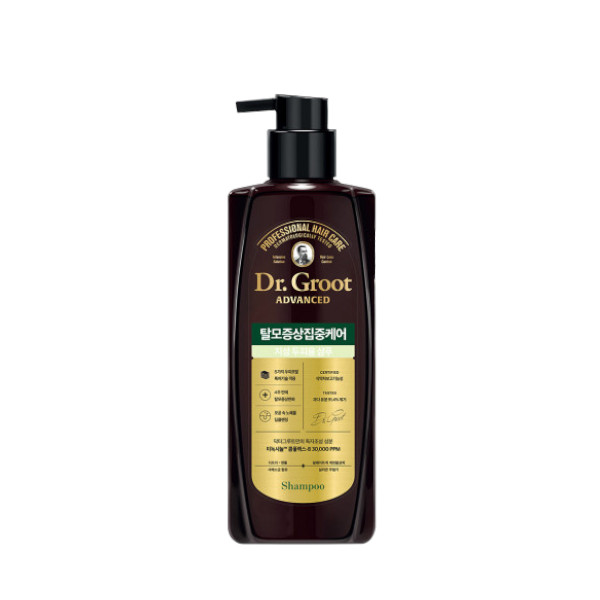 Dr. Groot - Derma Solution Hair Loss Care Shampoo Advanced - Pour cuir chevelu gras - 400ml