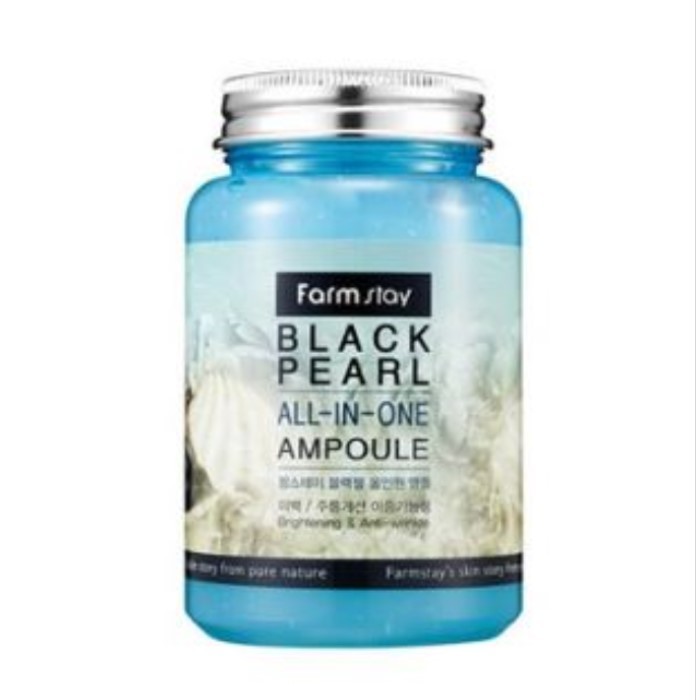 Farm Stay - All-In One Ampoule - Black Pearl - 250ml
