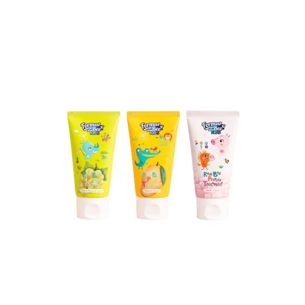 Formal Bee - Kids Real Bee Propoly Toothpaste Bundle Pack - 60g x 3pezzi